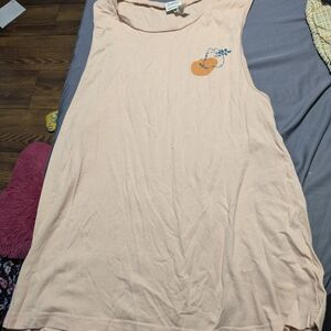 Pusheen Peach Tank Top